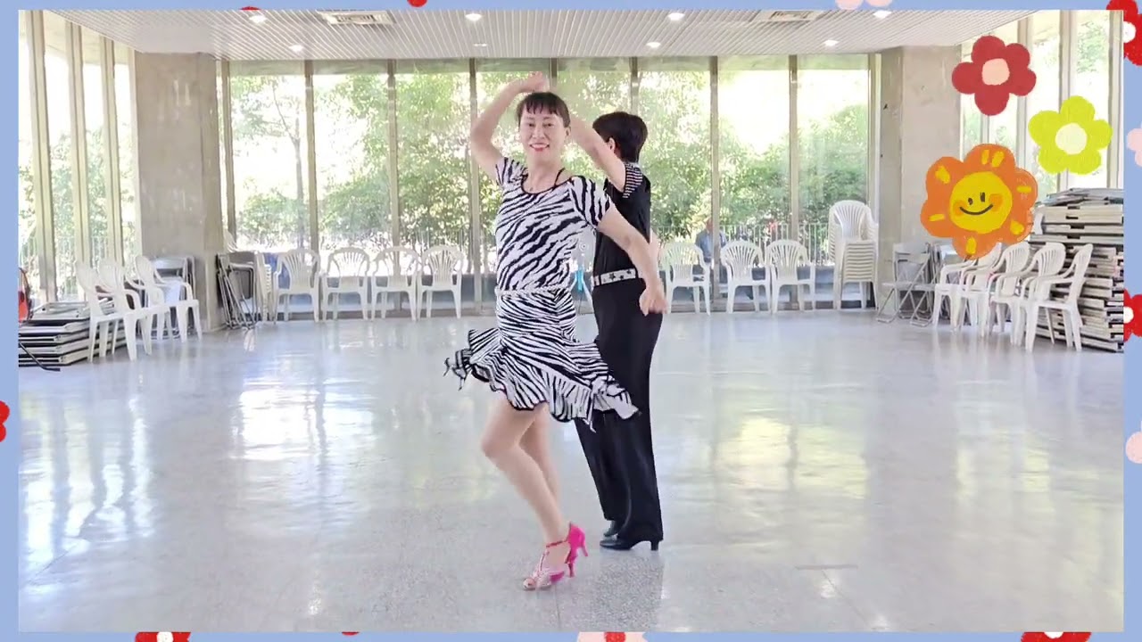 Ladys蕾媞雅雙人舞-情人的黃襯衫（六步）