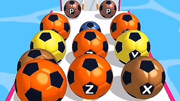 A-Z RUN ⚽️🏀- Gameplay Walkthrough Android, iOS Mobile Game #254