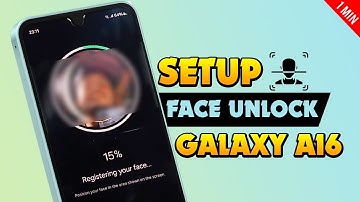 How to setup face Lock on Samsung Galaxy A16