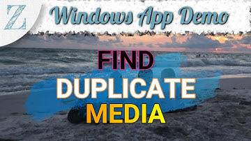 ZloViewer App Demo: Duplicate / Similar Media Tool 1
