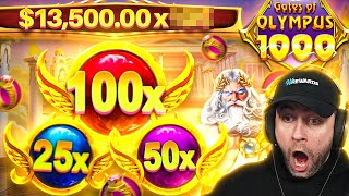 I SPUN in a $100,000 MAX BET BONUS on GATES of OLYMPUS 1000!!! (Bonus Buys) screenshot 4