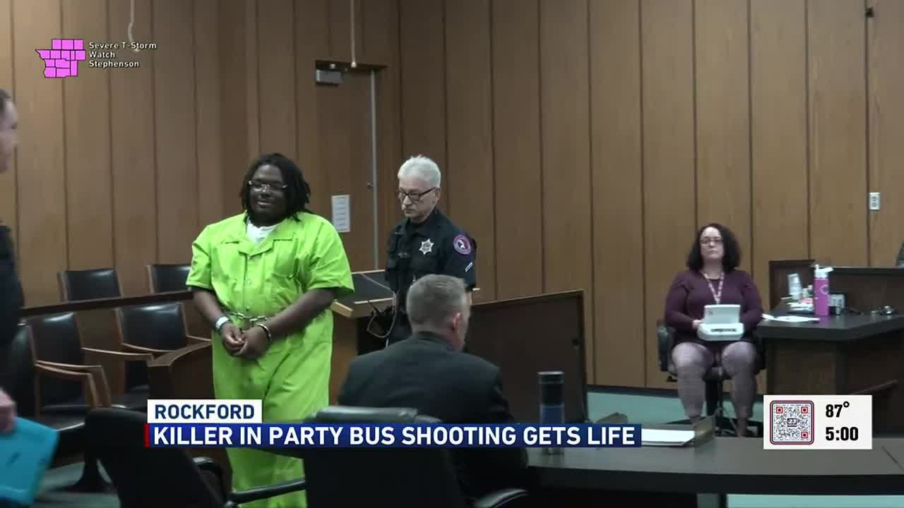 Raheem King sentenced to life in prison for 2018 Rockford party bus ...