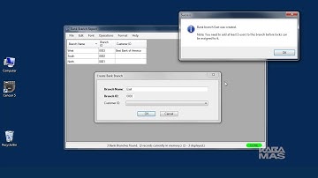 Cencon 5 Software Operation - Bank Branch Report