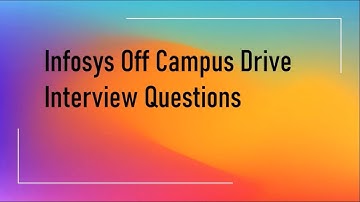 Infosys System Engineer Position Interview Questions | Infosys off campus | Infosys pool drive