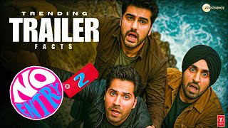 No Entry 2 - TrendingTrailer Facts| Varun Dhawan | Diljit Dosanjh | Arjun Kapoor | Manushi | Concept