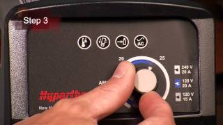 Powermax30 XP setari si utilizare (setup) Hypertherm