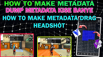 How To Dump Any FF Protect Metadata|| Simple New Setup Dumping Any Game Metadata || New Method Dump