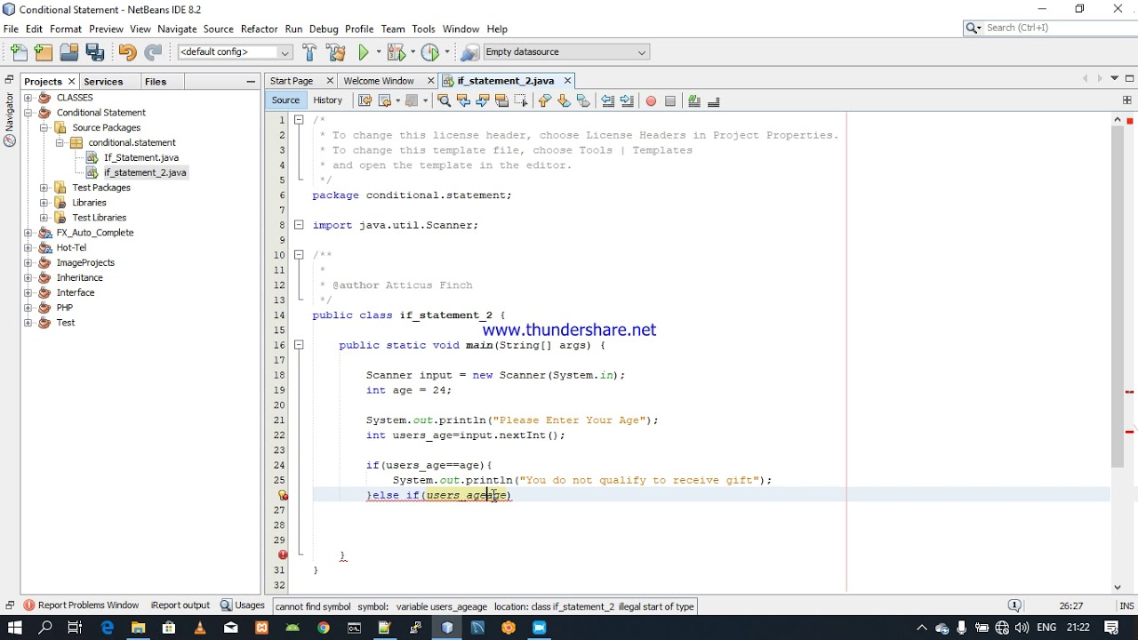 Java programming tutorial - YouTube