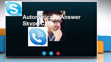 Automatically Answer a Skype Call in Skype® for Windows® 8