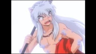 Inuyasha se Baña en Casa de Aome | Español Latino