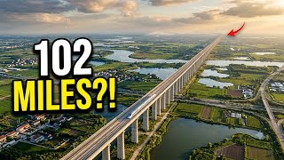 The World’s Longest Bridge Is 102 Miles Long 😱