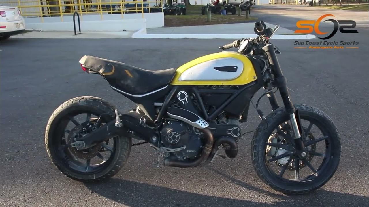 2016 Ducati Scrambler Used Parts YouTube