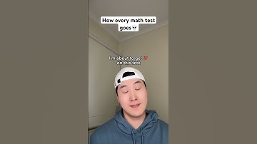 How Every Math Test Goes😭 #comedy #shorts