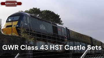 Not long to go: GWR Class 43 HST Castle Sets around Newton Abbot - 2025.