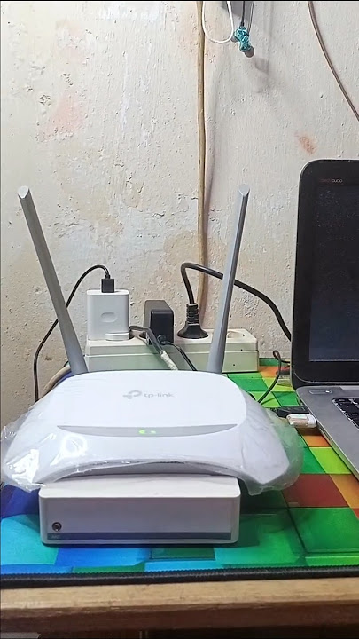 TP-Link WR840N Nembak Wifi Tetangga Mode WISP #router #tplink #wifi
