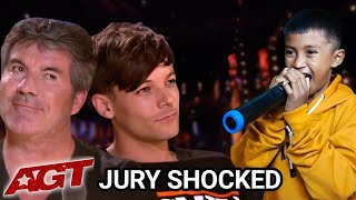 The jury was shocked again by this child's voice Air Supply Chances American got talent 2024