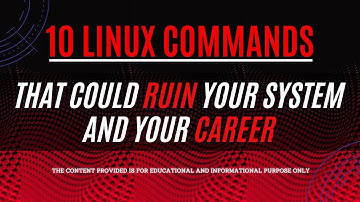 10 Most Dangerous Linux Terminal Commands You Should Avoid!