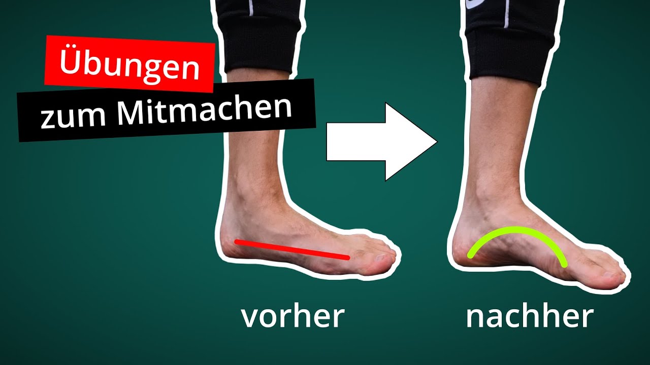 Fußgewölbe trainieren - Übungen zum Mitmachen