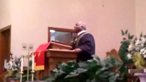 Rev. Lester Jacobs preaching from John 3:16