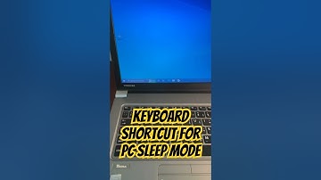 Shortcut Sleep mode 🌙 #shorts #keyboard #keyboardshortcuts