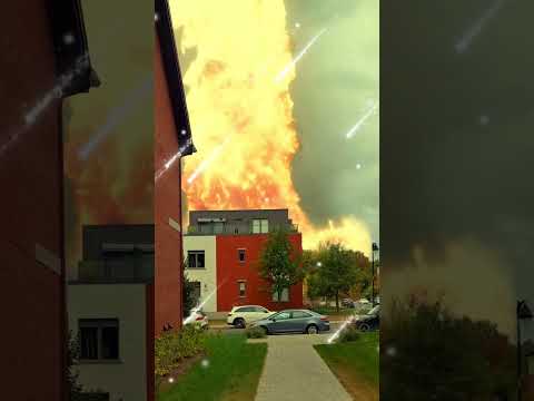 Tornado and Fire in Chicago