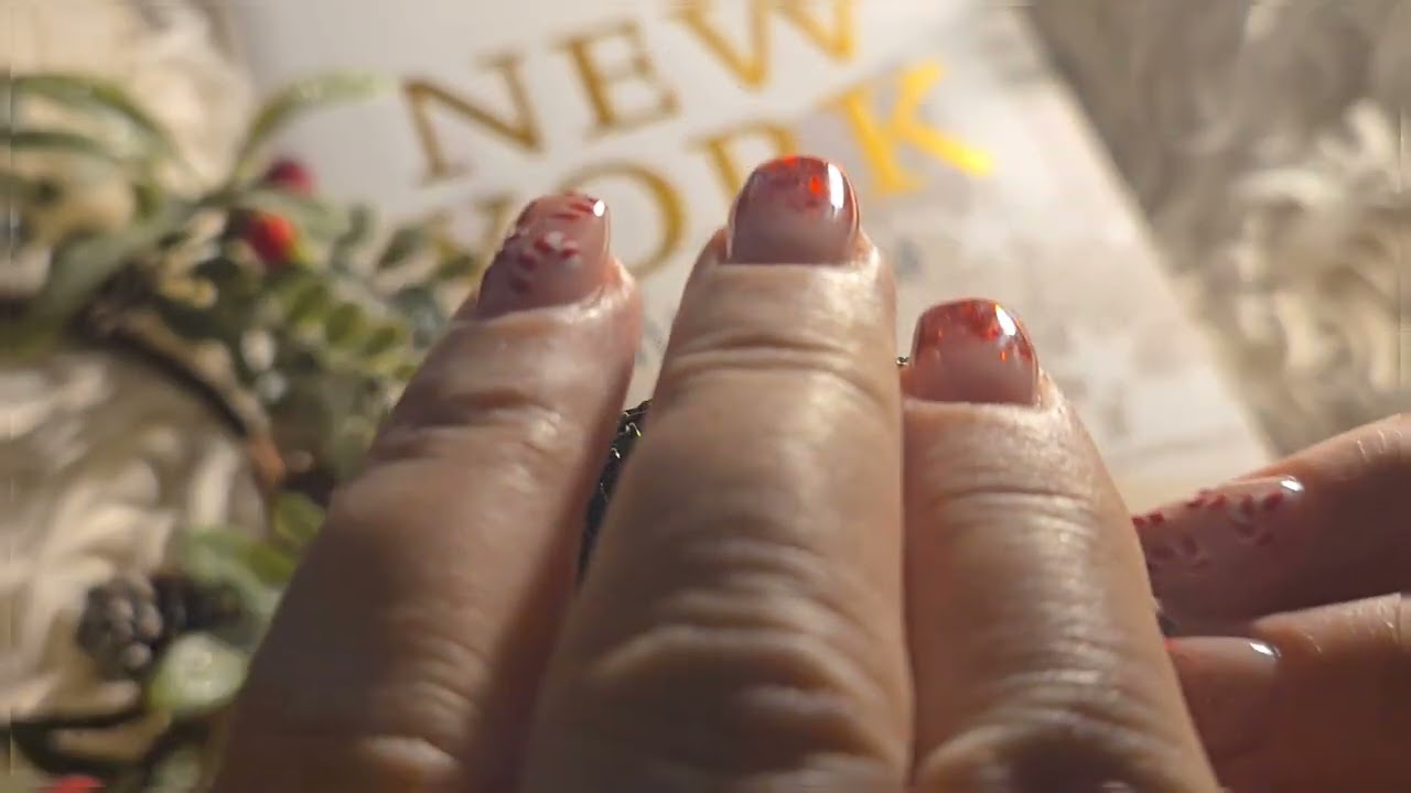 ASMR - Christmas Nails Scratching YOU into Heavenly Sleep 