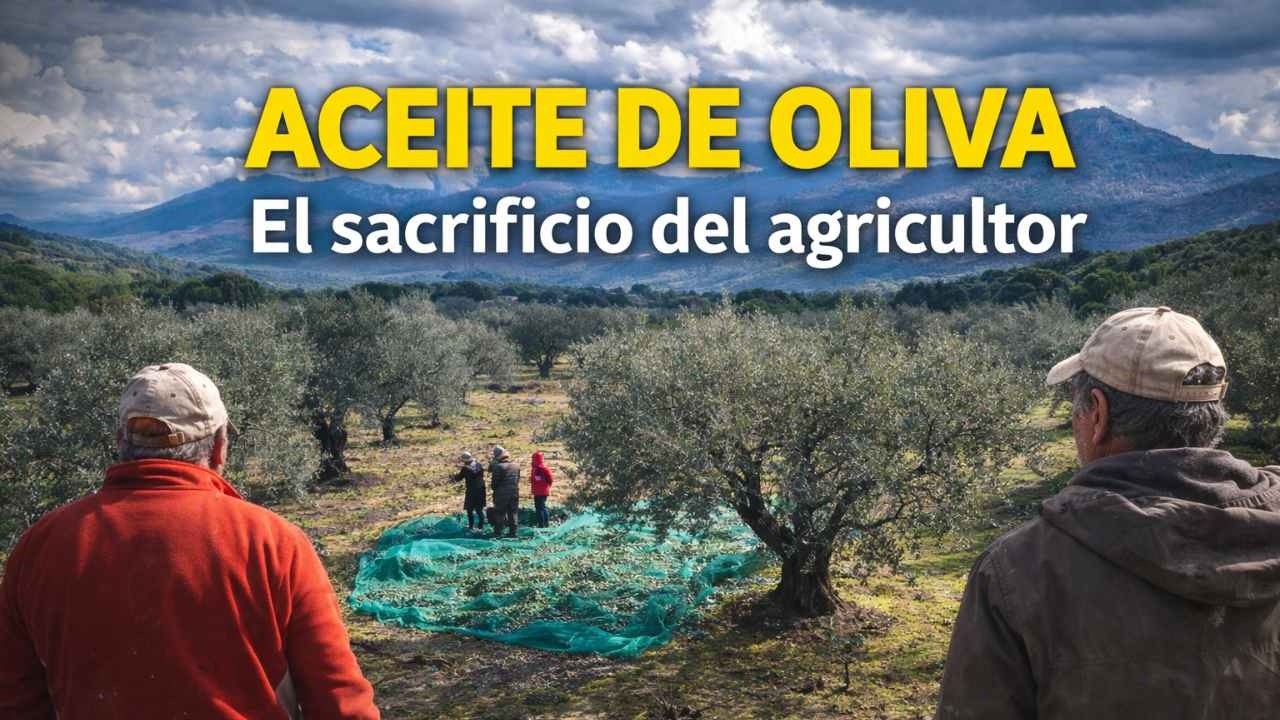 Aceite de Oliva | El sacrificio del agricultor español visto desde el aire