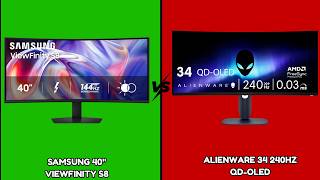 Samsung S8 VS Alienware AW3425DW | 5K vs OLED Showdown