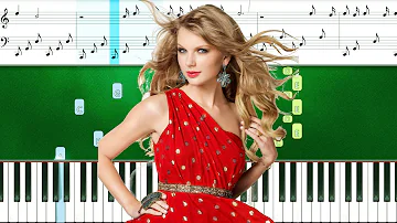 Taylor Swift - evermore ft. Bon Iver (Piano Tutorial With Sheets | Piano Instrumental,Piano Karaoke)