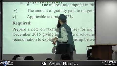 CAF 05 | FAR II | LECTURE # 43 A2 |BY SIR ADNAN RAUF | SEPTEMBER 2024 ATTEMPT