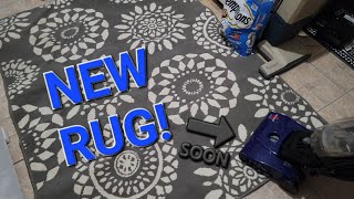 NEW KITCHEN RUG! Dual Bissell CleanForce!