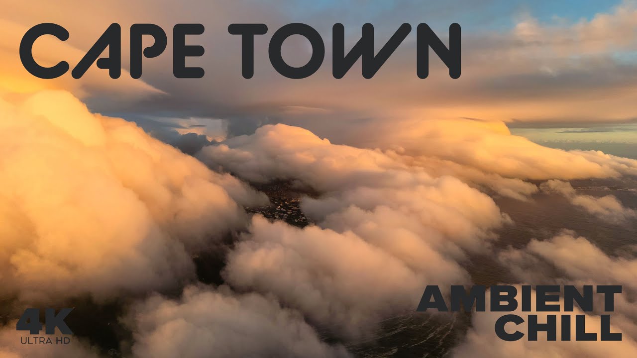 Cape Town Ocean Therapy | South Africa Aerial Coasts in 4K | Deep Chill for Your TV