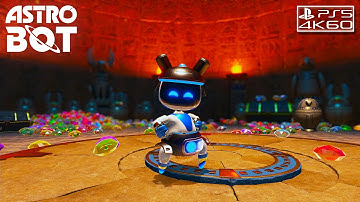 Astro Bot Hieroglitch Pyramid PS5 (4K 60FPS) No Commentary