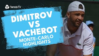 Grigor Dimitrov Takes On Valentin Vacherot! | Monte-Carlo 2024