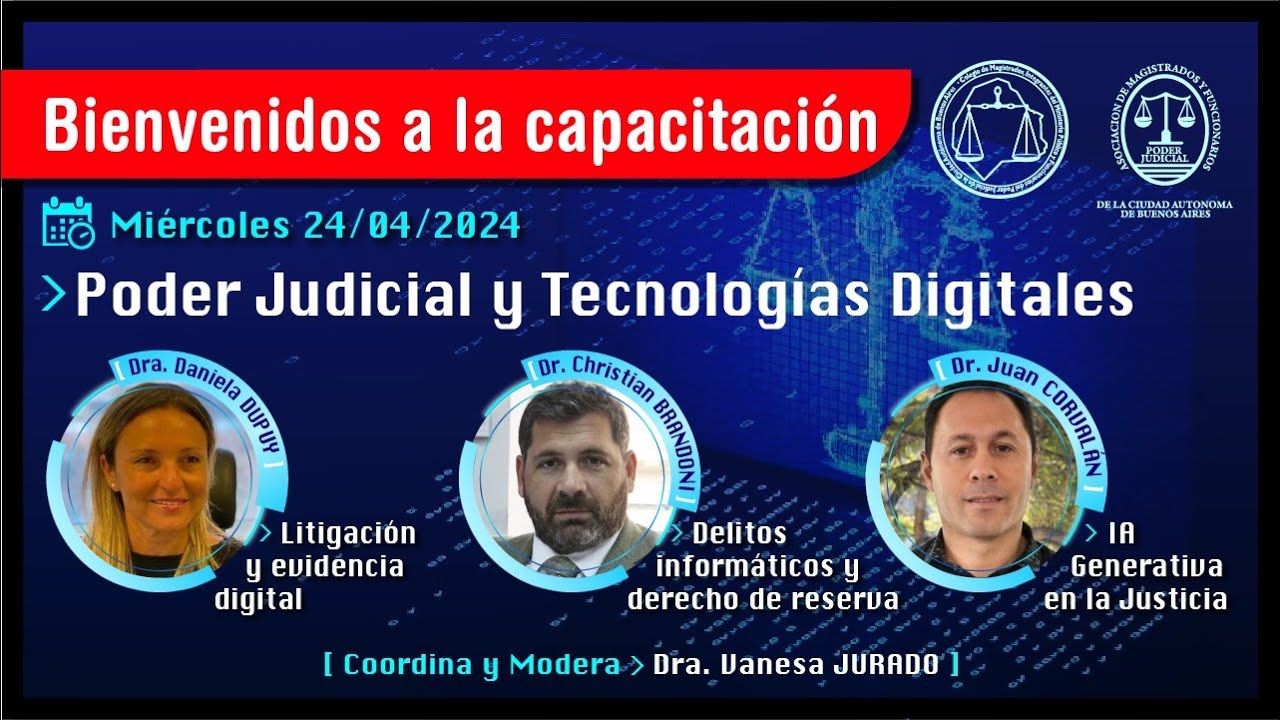 [#CAPACITACIÓN] PODER JUDICIAL Y TECNOLOGÍA DIGITAL
