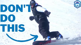 How to Stop FASTER On Your Snowboard