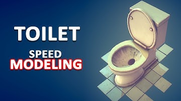 Autodesk Maya 2018 - Toilet Speed Modeling