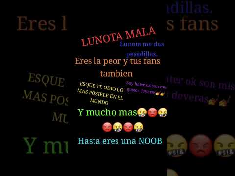 Esto es para luna forever 🤢🤮