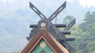 出雲大社「平成の大遷宮」、復元された本殿公開