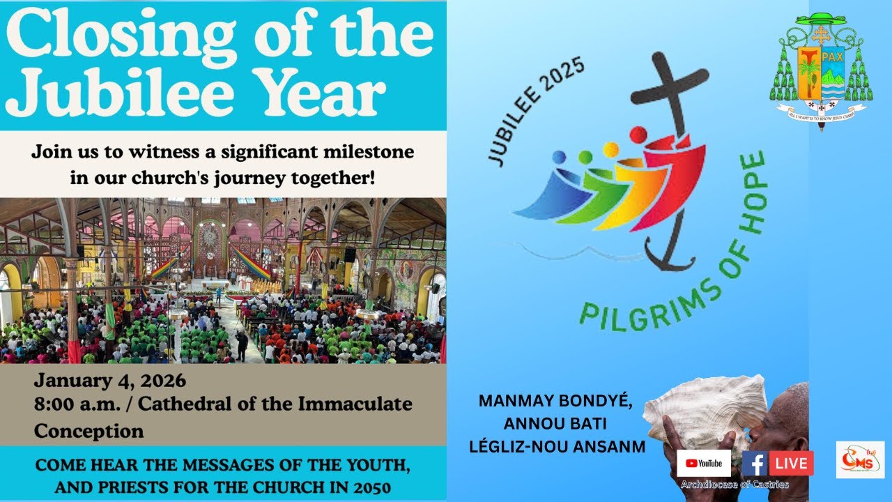 Closing of the Jubilee Year 2025 - YouTube