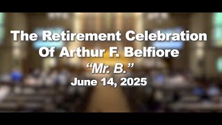 Mr B Retirement Event
