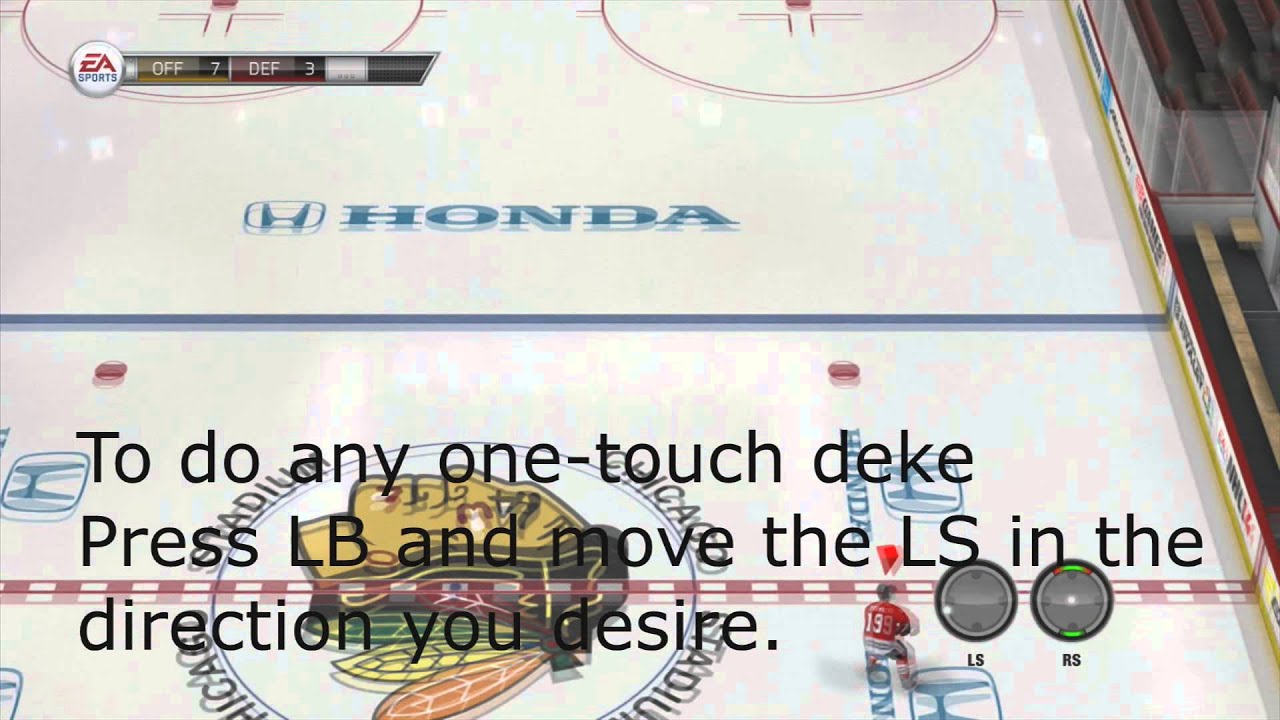 NHL 14 One Touch Dekes Tutorial