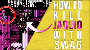 How to Kill Jaquio with Swag in Ninja Gaiden