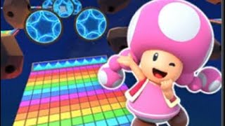 Mario Kart Tour: RMX Rainbow Road 1 Gameplay