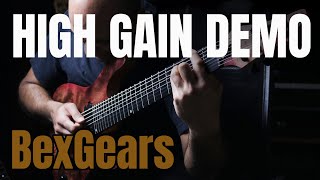 Building the BexGears 8-String Guitar: High-Gain Tone Test & Demo!