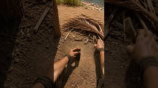 Primitive Water Filter and Desert Oasis Shelter! Survival Challenge
