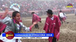 CARNAVALES CORACORA 2024 // Wifala  con CEPRE UNSCH CON GUITARRA   BUENAZO CON HUAMANI PRODUCIONES