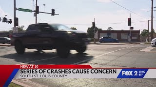 Neighbors push for changes after crashes in south St. Louis County
