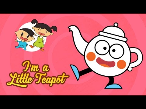 I’m a Little Teapot | Little Teapot Song | English Rhymes for Kids by Luke & Mary