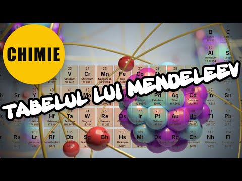 Video: Diferența Dintre Mendeleev și Tabelul Periodic Modern